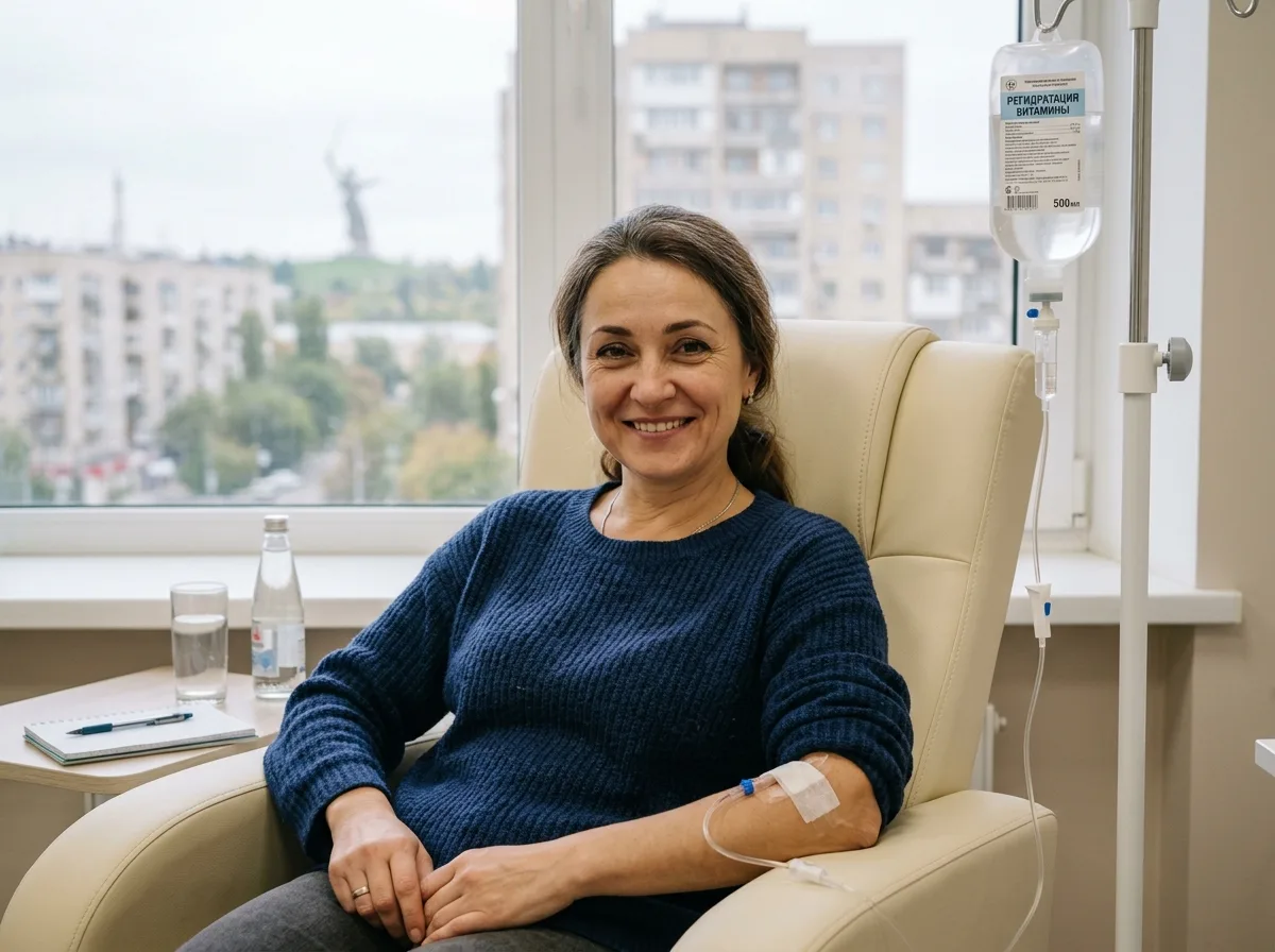 Аватар Татьяны С., женщина 43 года, фото для отзыва о капельнице от запоя в Волгограде